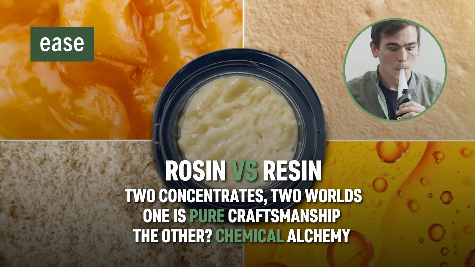 Rosin vs Resin: Jaký je skutečný rozdíl mezi těmito konopnými koncentráty?