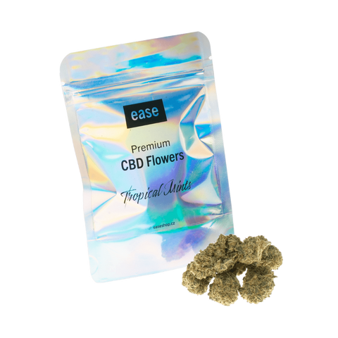 ease® Tropical Mintz - Prémiové CBD květy