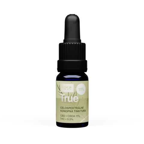 ease® True 11% - Celospektrální konopná tinktura 10ml