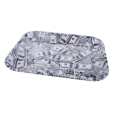 "Skunk Brand Dollar Bills" kovová balící podložka