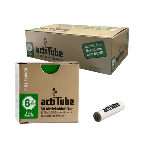 ActiTube uhlíkové filtry 6mm