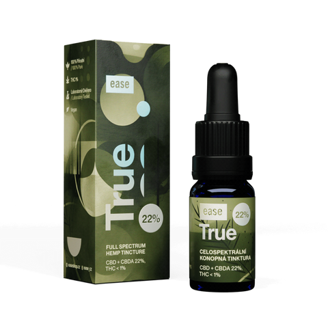 ease® True 22% - Celospektrální konopná tinktura